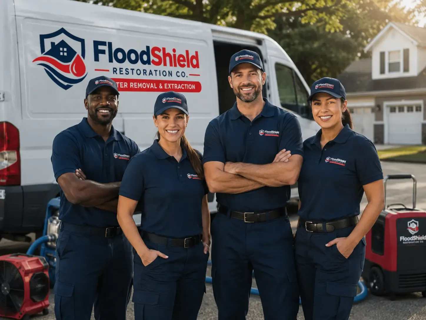 Flood Damage Restoration company in Newport, VA